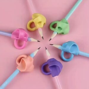 6pcs Kids Grip Pens - Correction 3 Finger Training Writing Aids