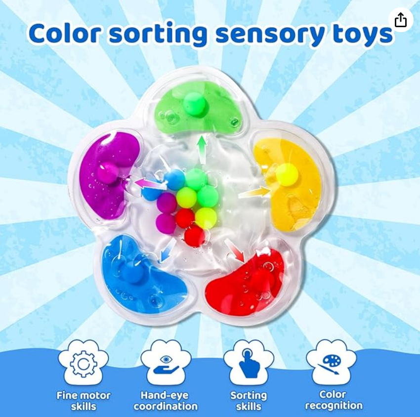 Flower Sensory Pop Fidget - Image 3