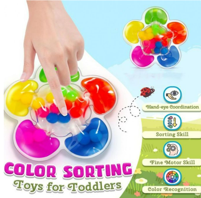 Flower Sensory Pop Fidget - Image 7