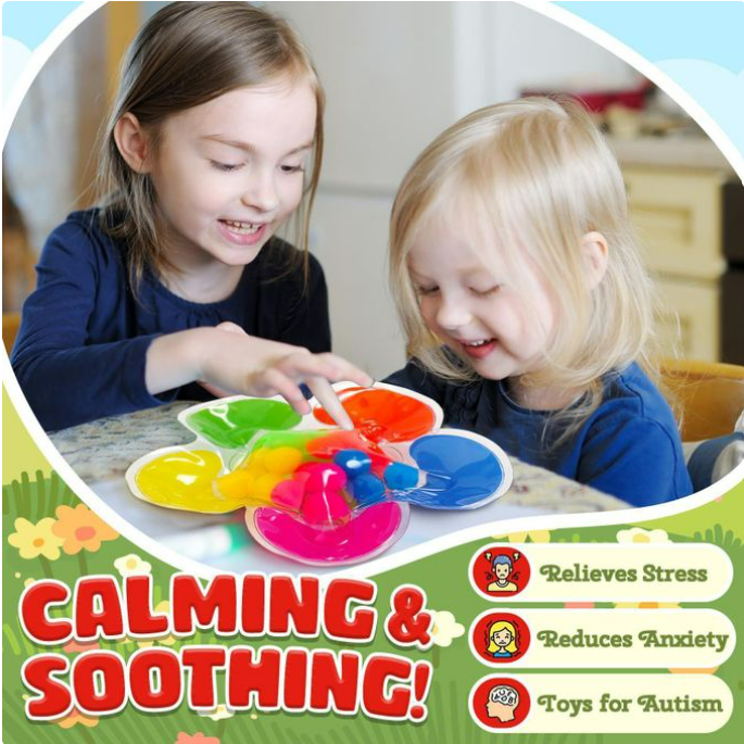 Flower Sensory Pop Fidget - Image 5