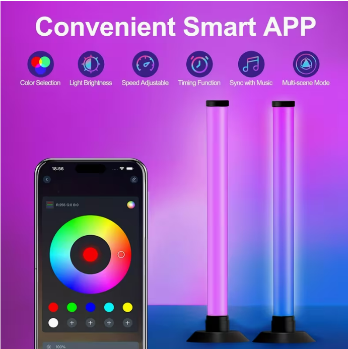 RGBIC Smart LED Light Bars - Image 2