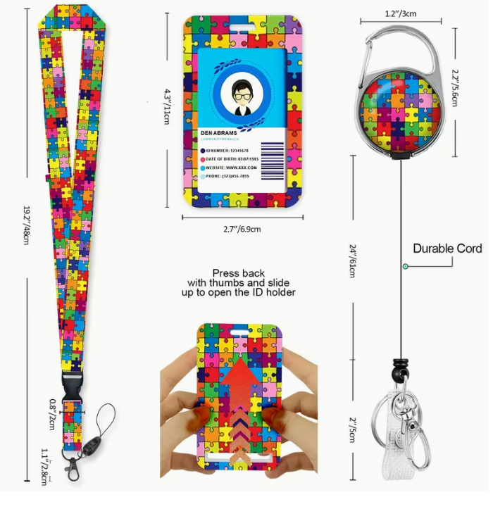 Autism Awareness Lanyard - Image 4