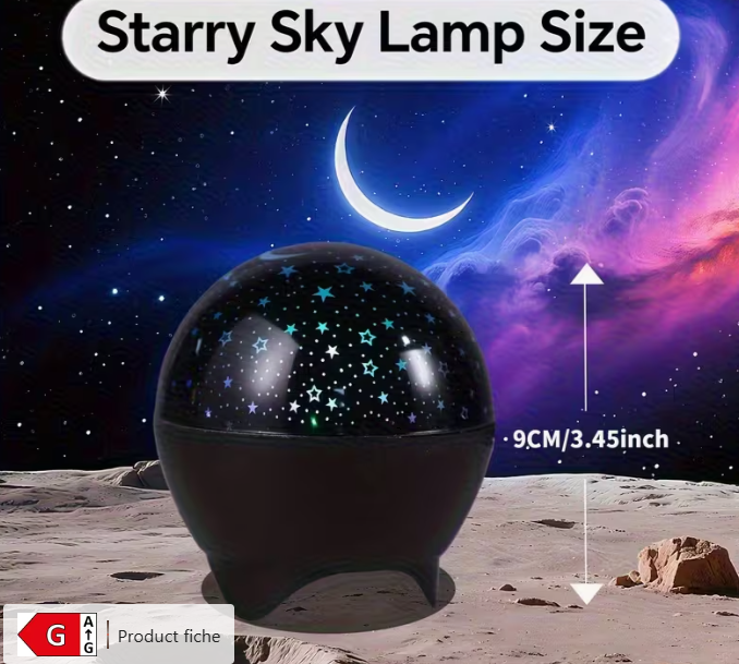 Star Projection Lamp