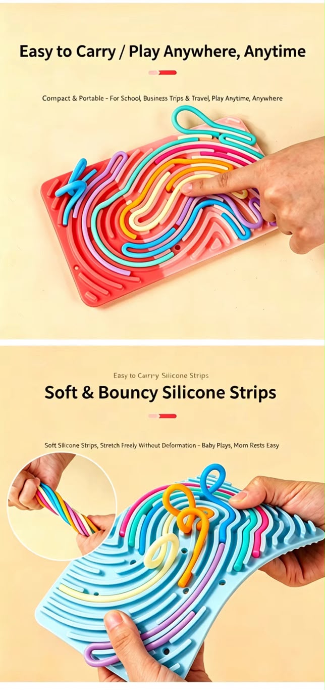 Silicone Sensory Activity Board - Image 5